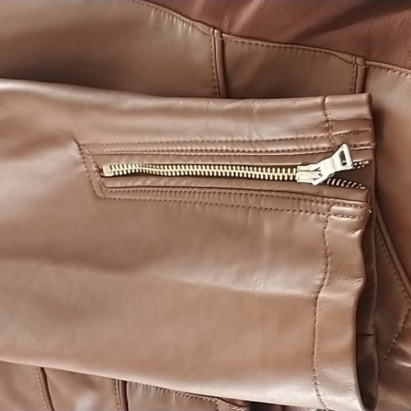 Guess Faux Leather Jacket 3X - Picture 13 of 14